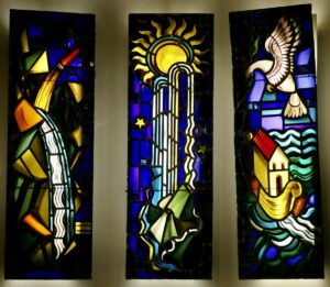 Cathedral Glass Panels